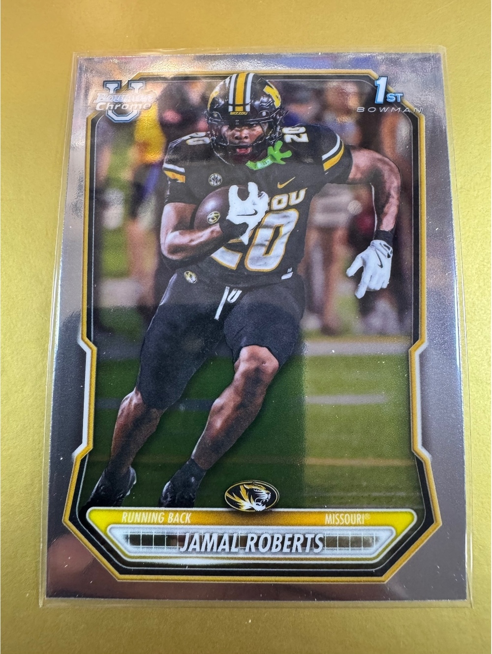 2026 Bowman U Jamal Roberts Missouri Tigers Card